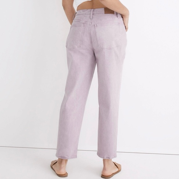 MADEWELL Balloon Garment Dye Edition Jeans Provence Grape Lilac Retro 80’s SZ 30 - Picture 3 of 16